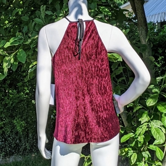 🆕️Amanda Uprichard Crushed Velvet top - Picture 2 of 5